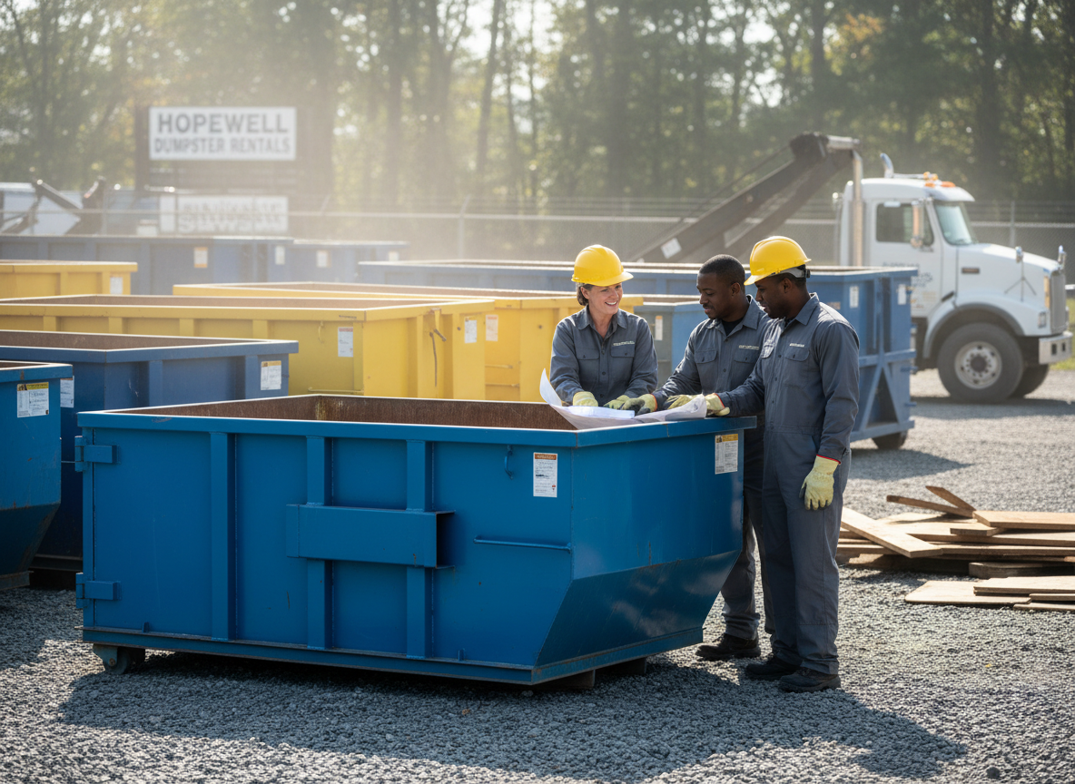 Clean Dumpster Rental Hopewell — Dumpster Rentals in Hopewell