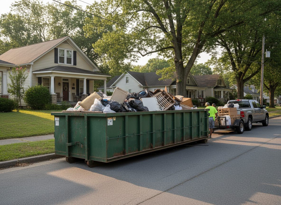 Dumpster Rental Costs in Hopewell VA for Home Cleanouts