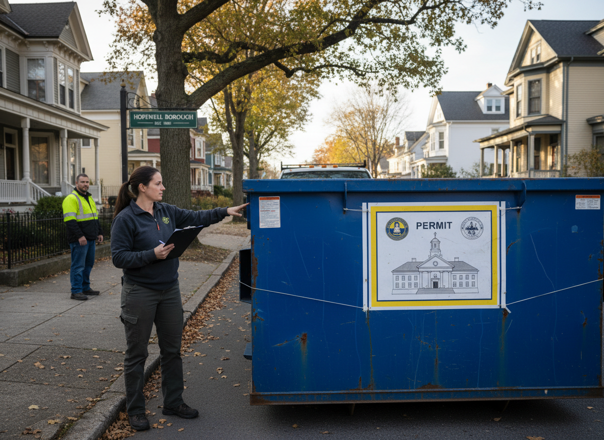 How to Get a Dumpster Permit on Public Streets in Hopewell